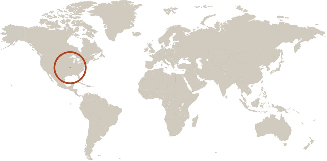 Hellbender Map Ozark Hellbender | Saint Louis Zoo