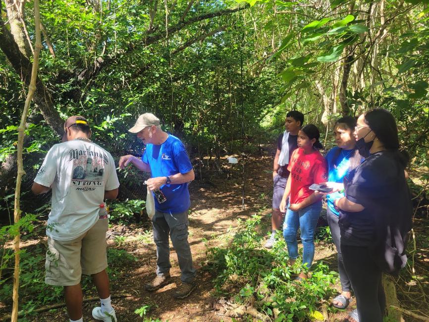 High school students from Da’Ok Academy in Saipan blog