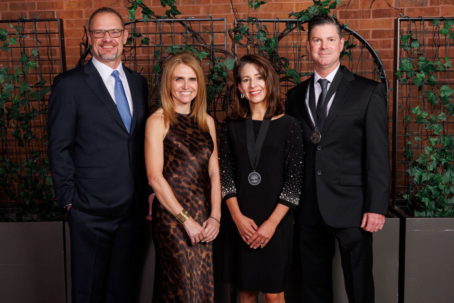 The Saint Louis Zoo presented its 2023 Saint Louis Zoo Conservation Award to Dr. Crickette Sanz and Dr. David Morgan, at the 32nd annual Marlin Perkins Society Celebration on Nov. 7, 2023.