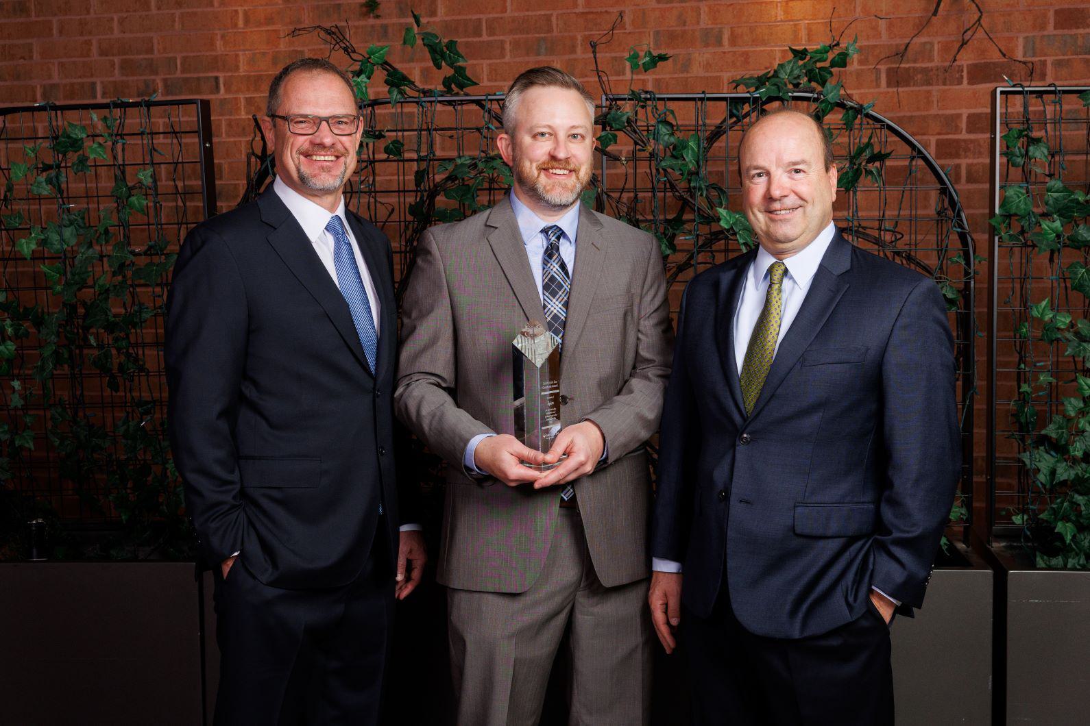 The Saint Louis Zoo presented the 2023 Saint Louis Zoo Corporate Award to Spire at the 32nd annual Marlin Perkins Society Celebration on Nov. 7, 2023.